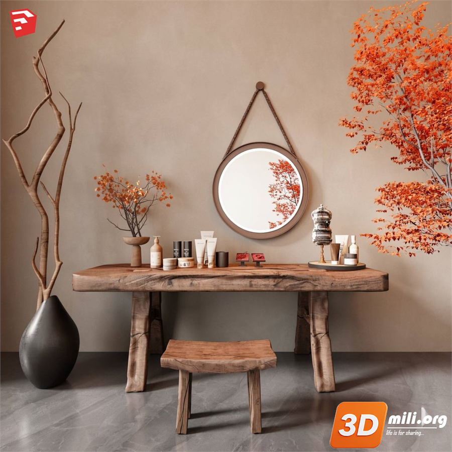 Dressing Table Skp Files 